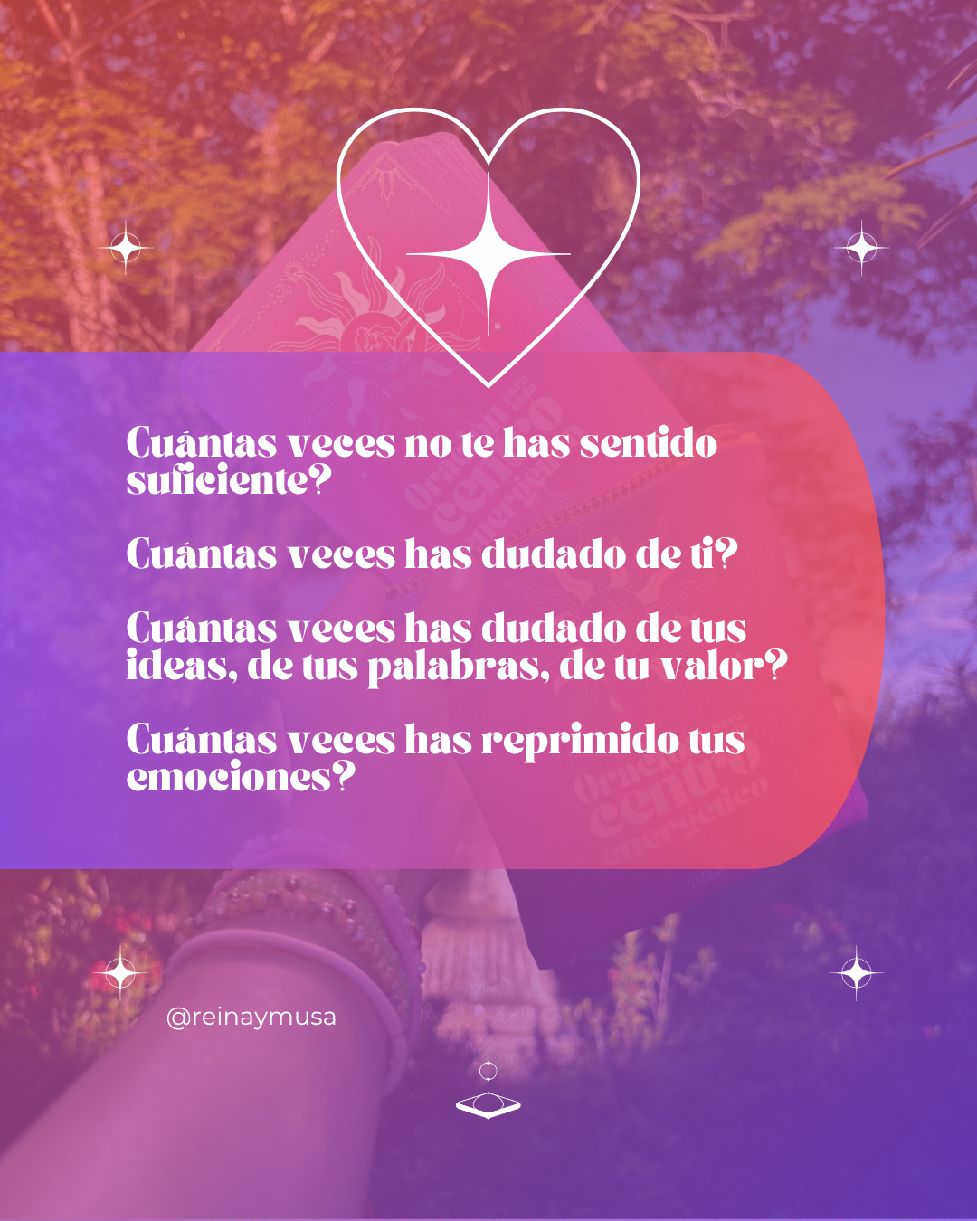 Cartas . Oración para cada Centro Energético