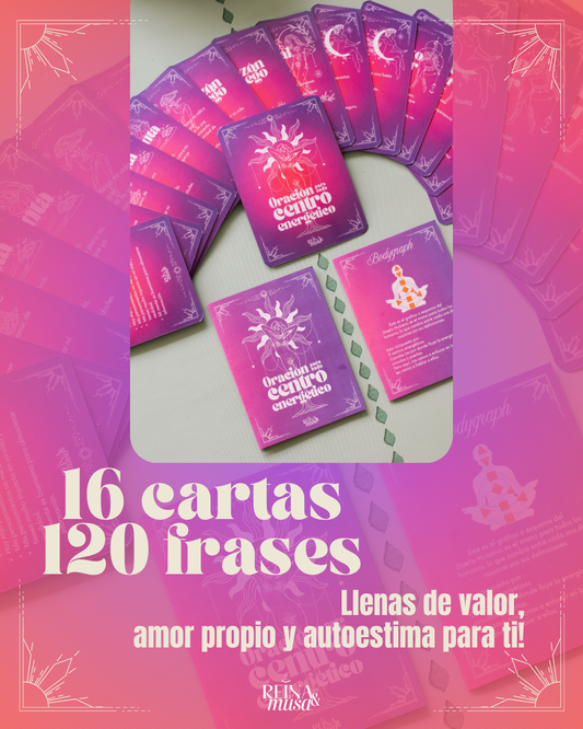 Cartas . Oración para cada Centro Energético