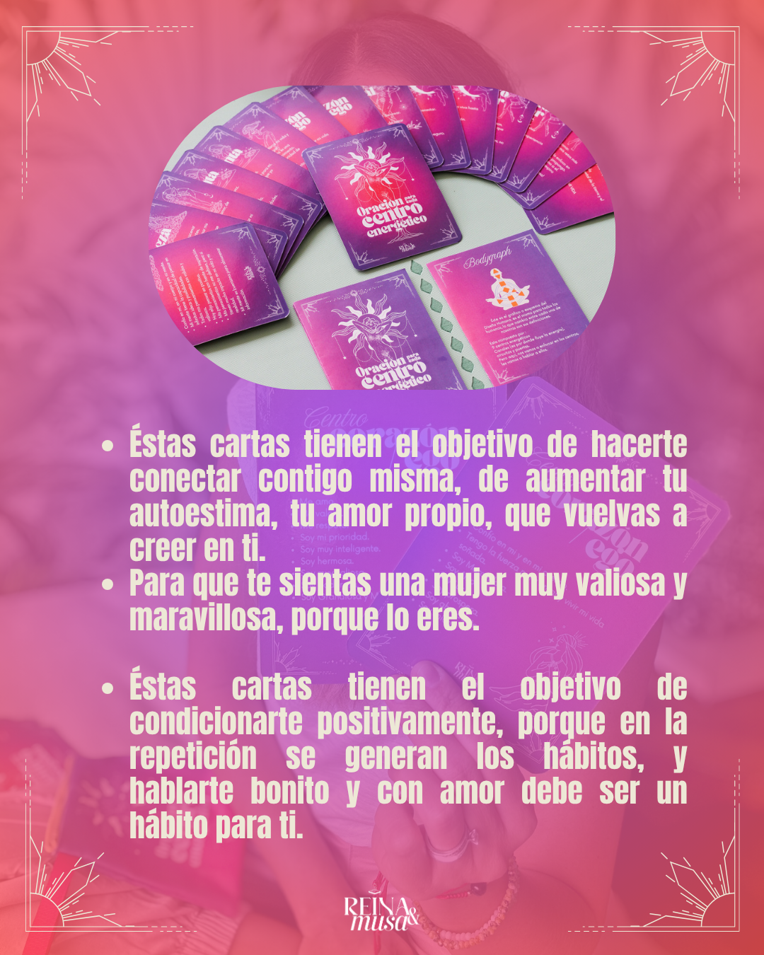 Cartas . Oración para cada Centro Energético