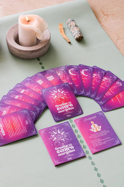 Cartas . Oración para cada Centro Energético