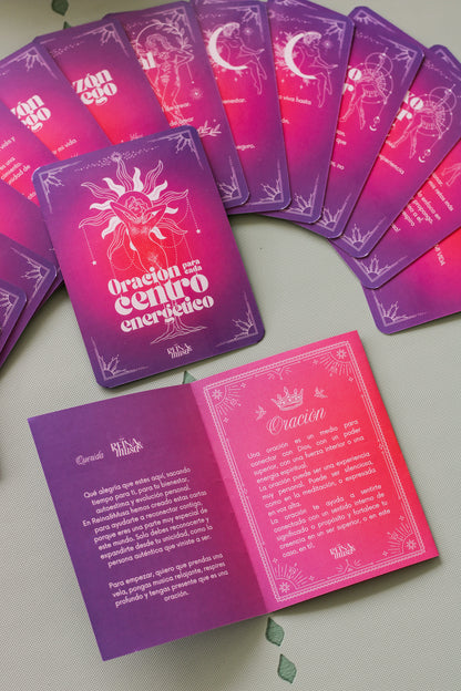 Cartas . Oración para cada Centro Energético