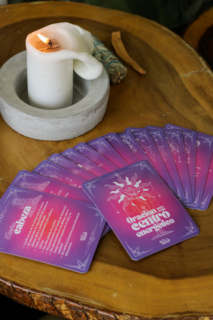 Cartas . Oración para cada Centro Energético